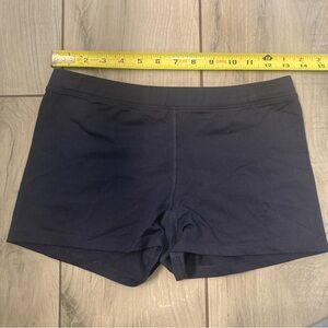 ASICS Navy Dark Blue Athletic Shorts